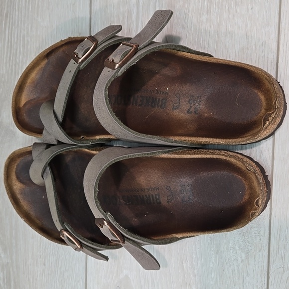Birkenstock Women Mayari Loop Toe Sandals Shoes Sz 37/6 Regular - Picture 5 of 12